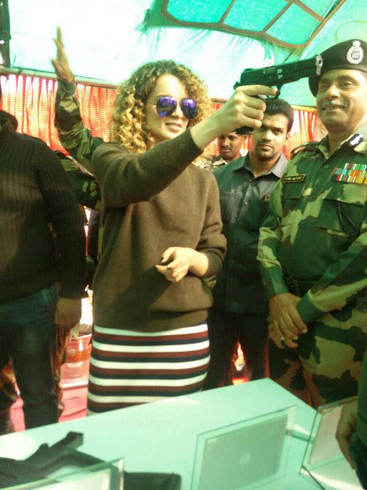 कंगना रनौत के साथ ‘रंगून’ में सैफ अली खान और शाहिद कपूर भी हैं. फिल्म 24 फरवरी 2017 को रिलीज हो रही है.