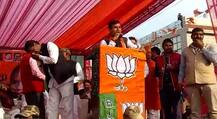 यूपी चुनाव: गाजियाबाद में बीजेपी नेता के बिगड़े बोल, सरेआम दी \'धमकी\'