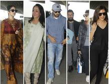 Spotted: श्रीदेवी, हेमा, आमिर, ऋतिक सहित कई सितारे एयरपोर्ट पर आए नज़र