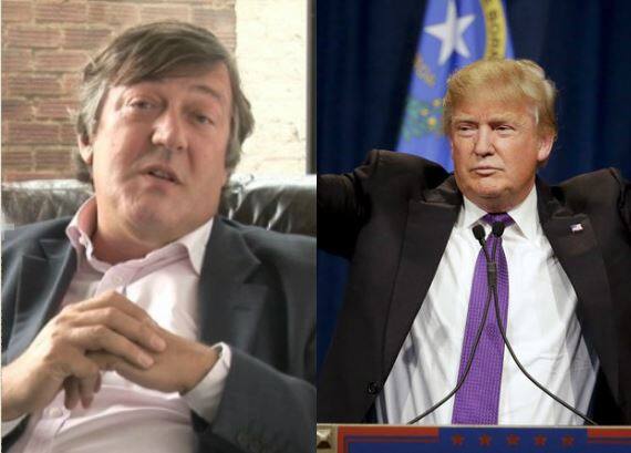 बाफ्टा पुरस्कारों के दौरान स्टीफन फ्राई ने डोनाल्ड ट्रंप पर कसे तंज Baftas Host Stephen Fry Takes A Dig At Us President Donald Trumps Immigration Ban In Sly Way बाफ्टा पुरस्कारों के दौरान स्टीफन फ्राई ने डोनाल्ड ट्रंप पर कसे तंज