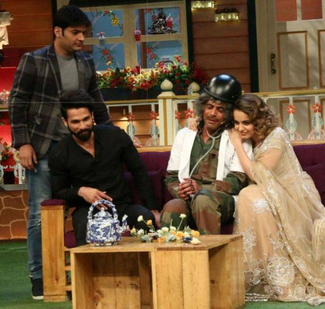 फिल्म के एक्टर शाहिद कपूर ने सुनील ग्रोवर और किकू शारदा के साथ मिल कर जमकर धमाल मचाया. 