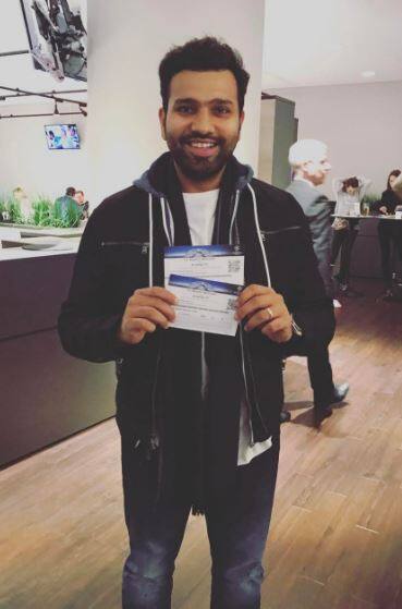 आपको बता दें कि रोहित इन दिनों चोट के चलते टीम इंडिया से बाहर चल रहे हैं.(All Photos-Instagram)