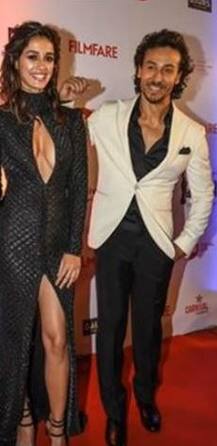 फिल्मफेयर अवॉर्ड्स के दौरान टाइगर की गर्लफ्रेंड दिशा पर थी सबकी निगाहें