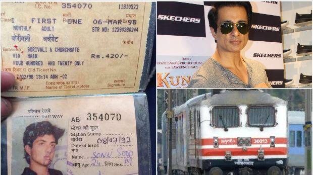 मुंबई लोकल ट्रेन का पहला पास देख यादों में खोए सोनू सूद Bollywood Actor Sonu Sood Shares His Mumbai Local Memories मुंबई लोकल ट्रेन का पहला पास देख यादों में खोए सोनू सूद