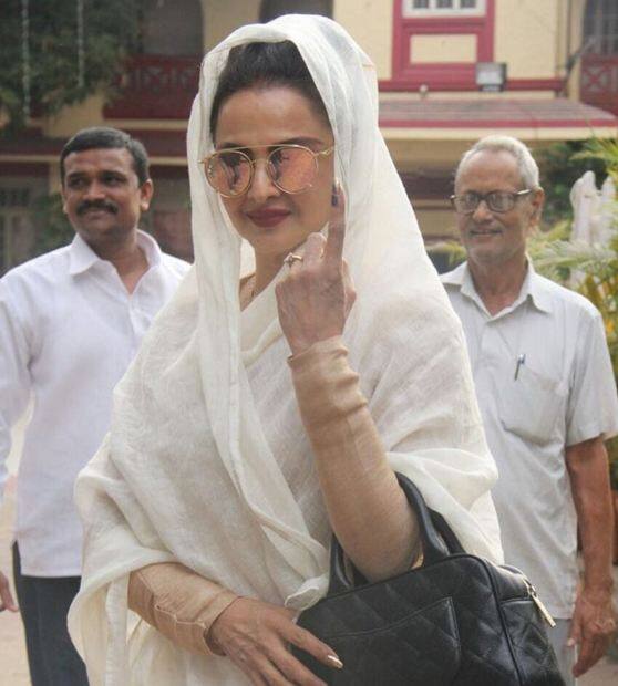 रेखा. (तस्वीर: मानव मंगलानी) 