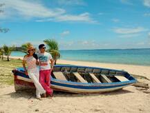 वैलेंटाइन वीक मनाने पत्नी संग मॉरीशस पहुंचे बालिका वधु के रुस्लान 