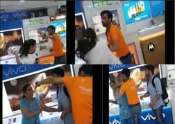 दिल्ली: राजौरी गार्डन में बेटी संग महिला ने मचाया हंगामा, शोरूम में की तोड़फोड़