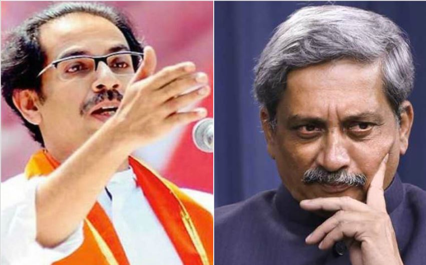 सेना पेपर लीक मामले में शिवसेना ने रक्षा मंत्री मनोहर पर्रिकर पर साधा निशाना