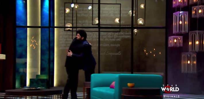 'कॉफी विद करण' में कपिल ने जरा हटके अंदाज में अपनी बात कही. कपिल ने कहा कि मैं अपनी बात इंग्लिश में कहना चाहता हूं और पहली बात ये है कि मेरी इंग्लिश खत्म हो गई है.