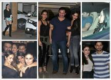 मलाइका-अमृता के साथ करीना-सैफ ने की पार्टी, Hot अवतार में दिखीं बेटी सारा, Rumoured Beau के साथ पहुंची करिश्मा 