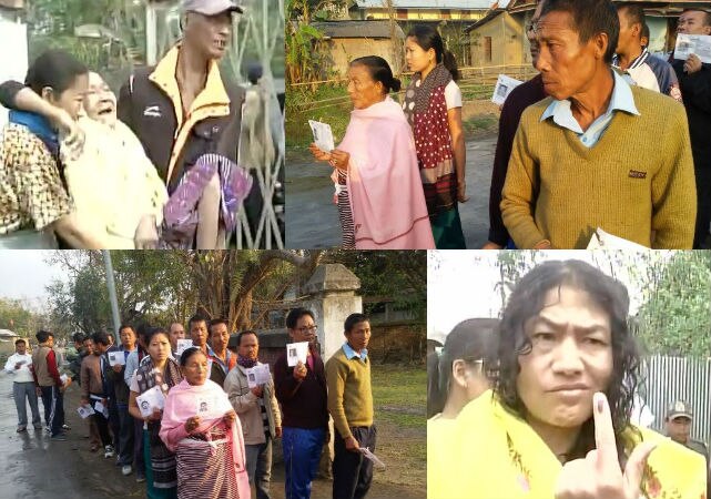 Live Manipur Assembly Polls 2017 The First Phase Of Polling Latest Updates मणिपुर चुनाव: तीन चौथाई पोलिंग बूथों पर करीब 84 प्रतिशत मतदान