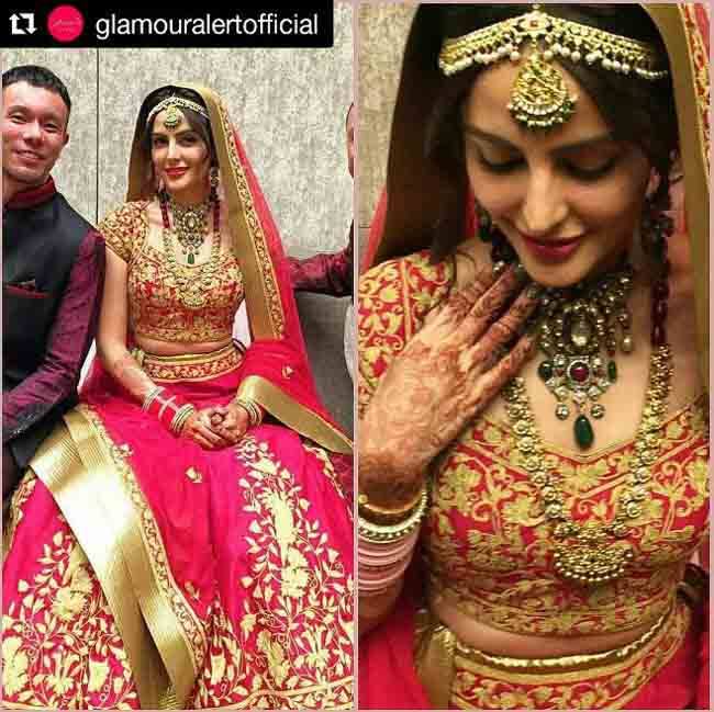  Video: #masaba gives us a sneek peak into @mandanakarimi's #wedding with boyfriend #gauravgupta #mandanakarimi #actress #pretty #cute #biggboss #marriage #igers #video #videooftheday #instavideo #shaadi #baraat #igers #likeforlike #followforfollow A post shared by BollywoodLife (@ibollywoodlife) on Mar 5, 2017 at 8:41am PST 