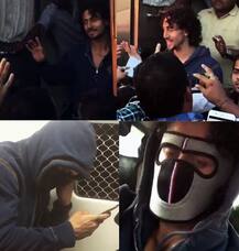 मास्क पहनकर मुंबई में टाइगर श्रॉफ ने किया ट्रेन का सफर- Watch Video