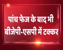 ABPExitPoll : यूपी चुनाव के पांचवे फेज के बाद एसपी-बीजेपी के बीच कांटे की टक्कर