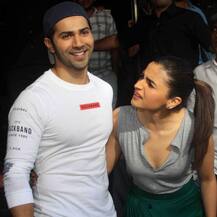 बद्रीनाथ की दुल्हनिया के प्रमोशन के दौरान आलिया और वरुण