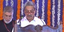 गोवा के चौथी बार सीएम बने मनोहर पर्रिकर, इन लोगों ने ली मंत्रीपद की शपथ