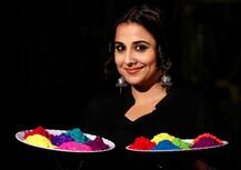 क्या आपने देखी विद्या बालन की होली की तस्वीरें!