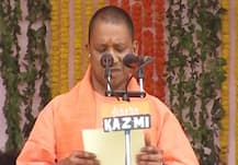 योगी आदित्यनाथ ने संभाली यूपी सरकार की कमान, दो डिप्टी सीएम के साथ 46 मंत्रियों ने ली शपथ