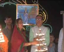 \'महाआरती\' के बाद CM शिवराज का ऐलान- नर्मदा के 5 किमी दायरे में शराब दुकानें नहीं