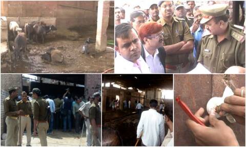 यूपी: अवैध कत्लखानों पर प्रशासन ने कसा शिकंजा, वाराणसी में सीज हुआ बूचड़खाना यूपी: अवैध कत्लखानों पर प्रशासन ने कसा शिकंजा, वाराणसी में सीज हुआ बूचड़खाना