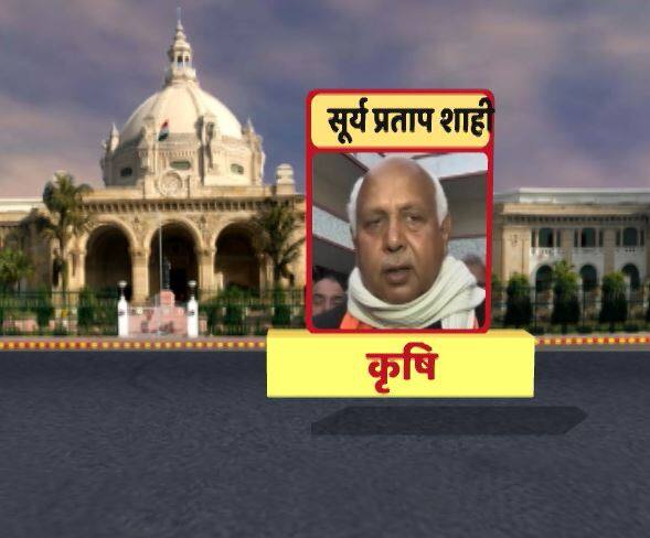 सूर्य प्रताप शाही- कृषि मंत्री 