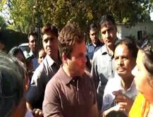 MCD चुनाव: आज से नामांकन शुरू, टिकट बंटवारे से नाराज़ कार्यकर्ताओं का राहुल के सामने प्रदर्शन