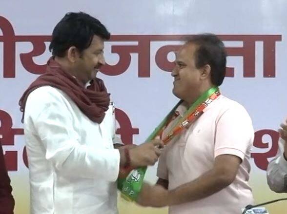 दिल्ली: बीजेपी में शामिल हुए बवाना सीट से AAP विधायक वेद प्रकाश सतीश