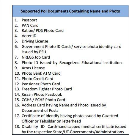 आधार कार्ड बनवाने के लिए आधार कार्ड सेंटर से आपको एक ऐनरोलमेंट फॉर्म लेना होगा. आधार कार्ड बनवाने के लिए आपको कई जरूरी सरकारी डॉक्यूमेंट चाहिए होते हैं. आधार कार्ड बनवाने के लिए आपके पास पासपोर्ट, पैन कार्ड, राशन कार्ड, वोटर आईडी कार्ड, ड्राइविंग लाइसेंस में से कोई जरूरी डॉक्यूमेंट होने चाहिए.