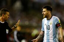 लियोनेल मेसी पर लगा चार अंतरराष्ट्रीय मैचों का प्रतिबंध