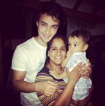 तस्वीरों में देखें सलमान के भांजे आहिल का पहला बर्थडे सेलिब्रेशन!