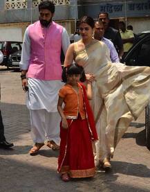 ऐश्वर्या राय के पिता की तेरहवीं पर श्रद्धाजलि देने पहुंचा पूरा बच्चन परिवार, देखें तस्वीरें