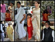 ऐश्वर्या राय के पिता की तेरहवीं पर श्रद्धाजलि देने पहुंचा पूरा बच्चन परिवार, देखें तस्वीरें