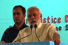 इलाहाबाद हाईकोर्ट के कार्यक्रम में बोलेे पीएम मोदी, SMS से मिले मुकदमों की तारीख