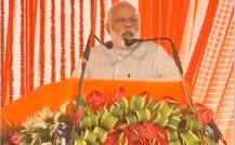 कुछ भटके पत्थर फेंकने में लगे हैं, कुछ पत्थर काटकर कश्मीर का भविष्य बना रहे हैं: मोदी