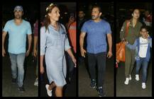 PICS: मालदीव से वापस लौटा \'खान\' परिवार, सलमान के साथ यूलिया भी आईँ नजर