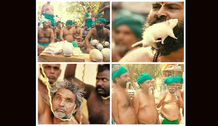 22nd Day Of Tamil Nadus Farmers Protest What Do They Want From The Government क्या चाहते हैं जंतर-मंतर पर मुंह में चूहा-सांप दबाए और नरमुंड पहने धरने पर बैठे ये किसान!