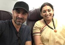 9 साल बाद रू-ब-रू हुई \'क्योंकि सास भी कभी बहू थी\' की ये जोड़ी, रोनित राय ने शेयर की स्मृति इरानी के साथ सेल्फी