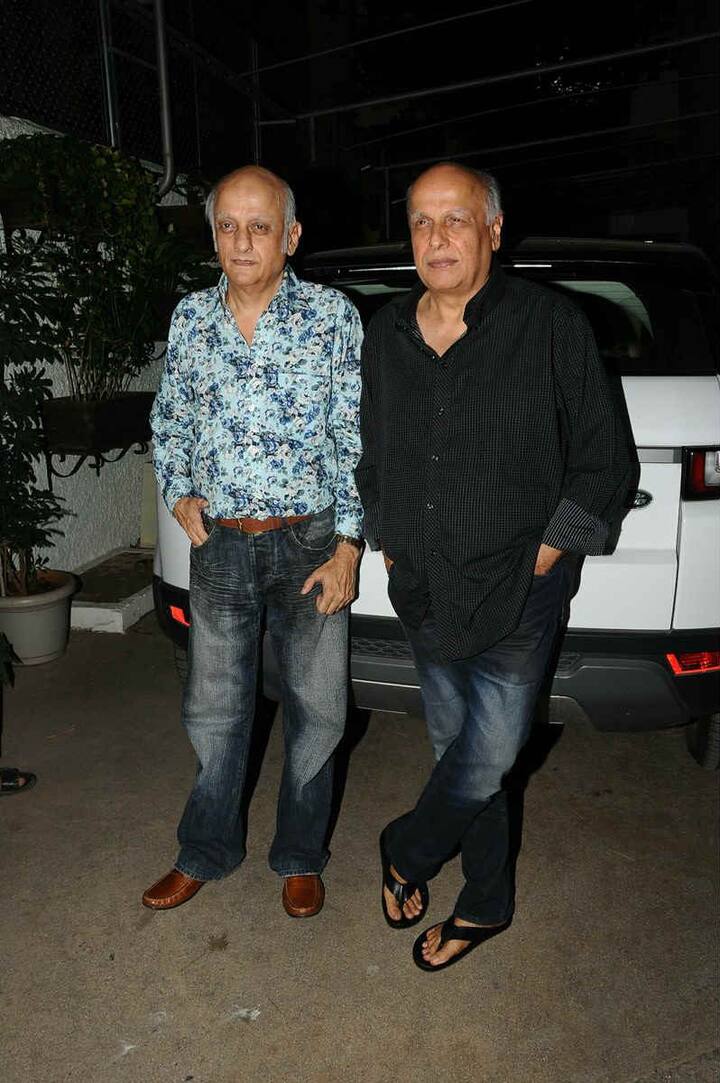 मुकेश भट्ट और महेश भट्ट. (सभी तस्वीरें: मानव मंगलानी) 
