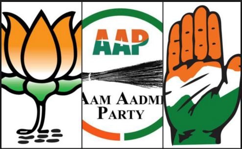 Mcd Polls Controversy In Ticket Distribution In Bjp Aap And Congress MCD Polls: टिकट बंटवारे को लेकर AAP, BJP और कांग्रेस में घमासान, कई बड़े नेता नाराज