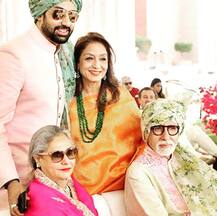 इस शादी में दिखा बच्चन परिवार का रॉयल अवतार, देखें तस्वीरें...
