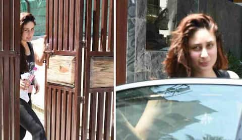 तस्वीरों में कैद हुईं जिम करके लौट रहीं करीना तस्वीरों में कैद हुईं जिम करके लौट रहीं करीना