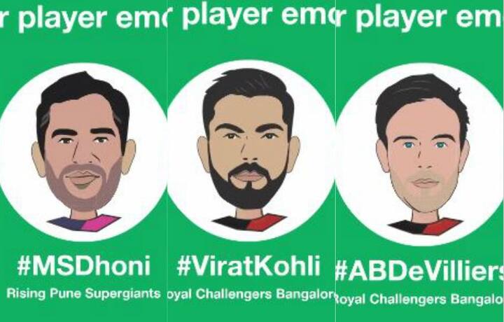 आईपीएल-10 को यानि क्रिकेट का महाकुंभ बुधवार को शुरू होने जा रहा है. टेलीविजन, अखबार से लेकर सोशल मीडिया पर इस खेल की धूम दिखाई दे रही है. आपने क्रिकेट के ग्राउंड पर अपने चहेते खिलाड़यों को देखा होगा लेकिन अब ट्विटर पर आईपीएल के दिग्गज खिलाड़यों के इमोजी बनाए गए हैं. आगे की स्लाइड्स में देखें स्टार प्लेयर्स की इमोजी.