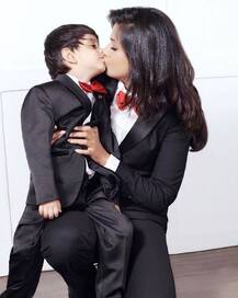 अपने बेटे के साथ कराए लेटेस्ट फोटोशूट में दिखा मम्मी दिलजीत का प्यार 