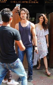 साथ नज़र आए टाइगर श्रॉफ और दिशा पटानी