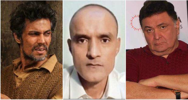 पाकिस्तान की आर्मी कोर्ट ने भारतीय नौसेना के पूर्व अधिकारी कुलभूषण जाधव को मौत की सजा सुनाई है. कुलभूषण जाधव के मामले पर सरबजीत सिंह पर बनी फिल्म में सरबजीत की भूमिका निभा चुके रणदीप हुड्डा, सिंगर अभिजीत और ऋषि कपूर ने पाकिस्तान के इस फैसले की निंदा की है. आगे जानें, किसने क्या कहा है?