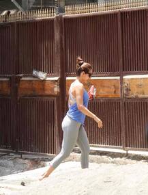 जिम के लिए निकलीं मलाइका की तस्वीरें कैमरे में हुईं कैद