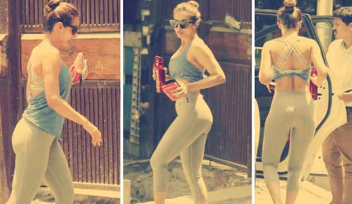 तस्वीरों में आप सलमान ख़ान की फिटनेस फ्रीक भाभी मलाइका अरोड़ा ख़ान को देख सकते हैं.