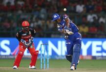 LIVE RCBvsMI: बद्री की हैटट्रिक पर भारी पड़ी पोलार्ड की आतिशी पारी, 4 विकेट से मुंबई की जीत