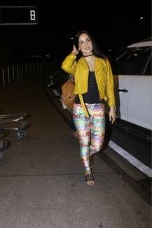 कैमरे में कैद हुईं सफर पर निकली सलमान की चहेती एली अवराम