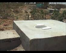 खबर का असर : छत्तीसगढ़ के बिलासपुर में बनने लगी शौचालय की दीवार